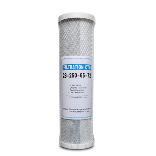 CTO Carbon Block Water Filter Cartridge For Water Purifier