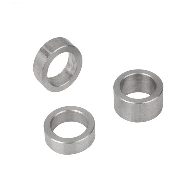 Cnc Machining Natural White Anodized Aluminum Tube Zinc Plating Nickel plating Sand Blasting Silver Surface treatment