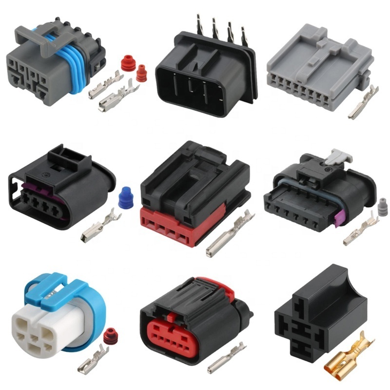 1-12 Pin Wiring Car Auto Connector-Yazaki/JAE/KET/AMP/TE/Tyco/Delphi/Deutsch ECU Waterproof Wire Vehicle Automotive Connector