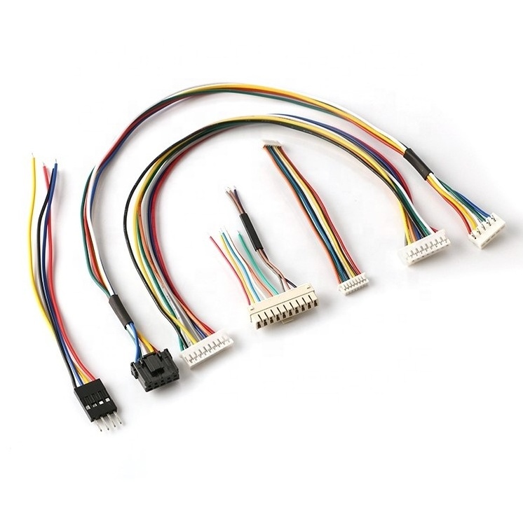 1.0/1.25/1.5/2.0/2.54 mm JST Molex Tyco SH GH ZH PH EH XH Assembly Electrical Wire Harness Cable Custom Wiring Harness