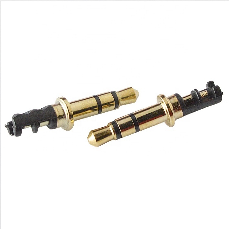 3 Pole 3.5mm Stereo Headphone Connector 1/8 Male Audio Jacks