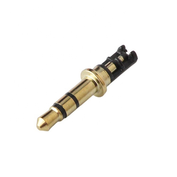 3 Pole 3.5mm Stereo Headphone Connector 1/8 Male Audio Jacks