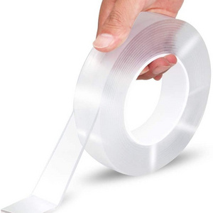 High Quality Transparent Hand Glue Nano Washable Adhesive double sided adhesive tape