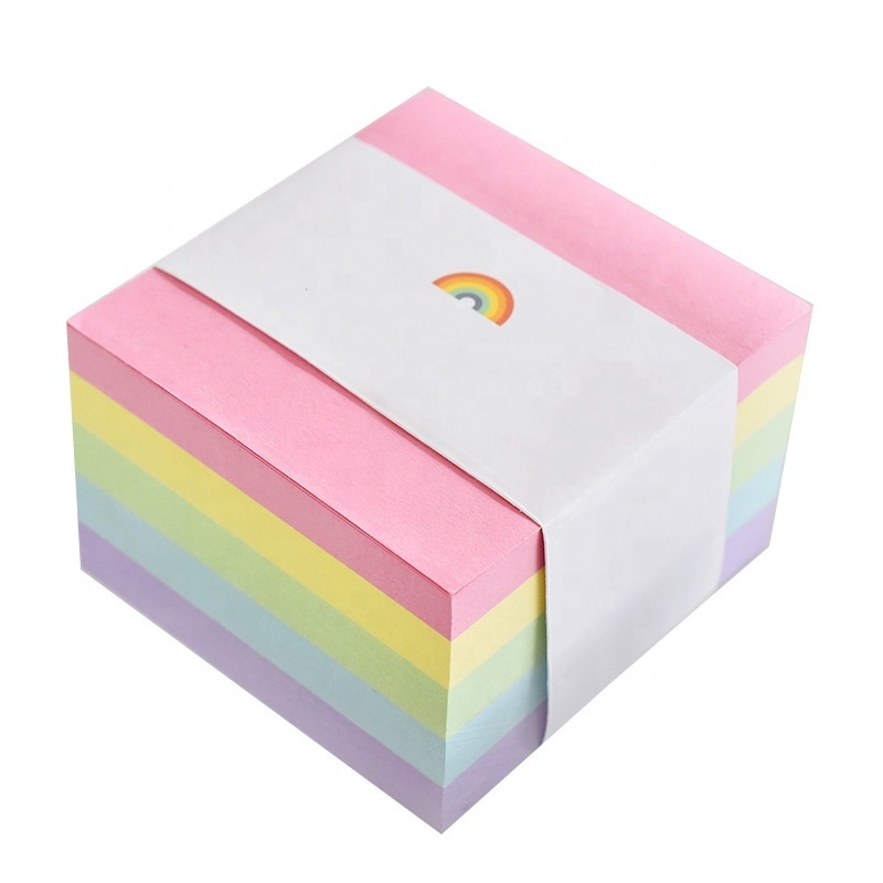 Sticky note manufacturer customized high quality Office student home memo sticky note paper