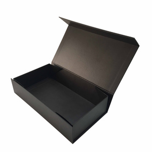 Customized magnetic paper folding foldable cardboard storage box Color Gift Box