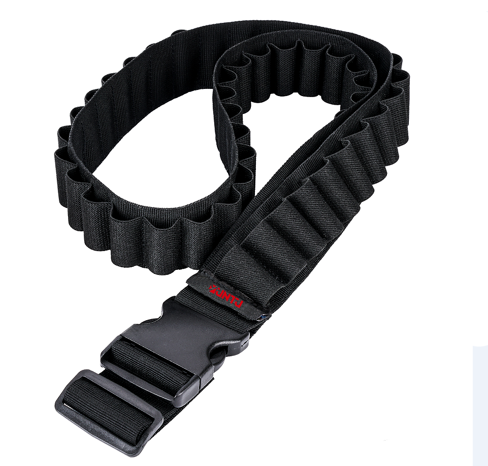 Cartridge Belt Wholesale Custom Rounds Adjustable 50 Rounds Survival Hunting Tactical Ammo Cartridge Carrier Holder Belt