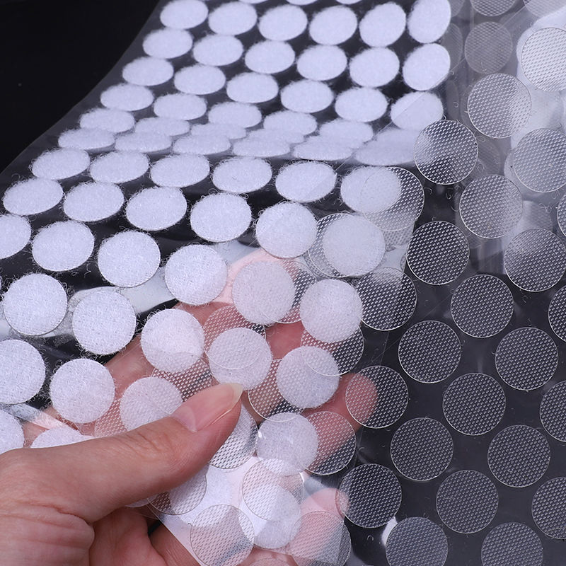 10mm 20mm 25mm 30mm 40mm white black clear Waterproof Sticky Glue  Self Adhesive Dots Coins hook & loops velcroes Tapes