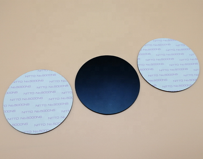 Baize CIRCLES adhesive sticky feltac felt flock backing circles pads for coaster