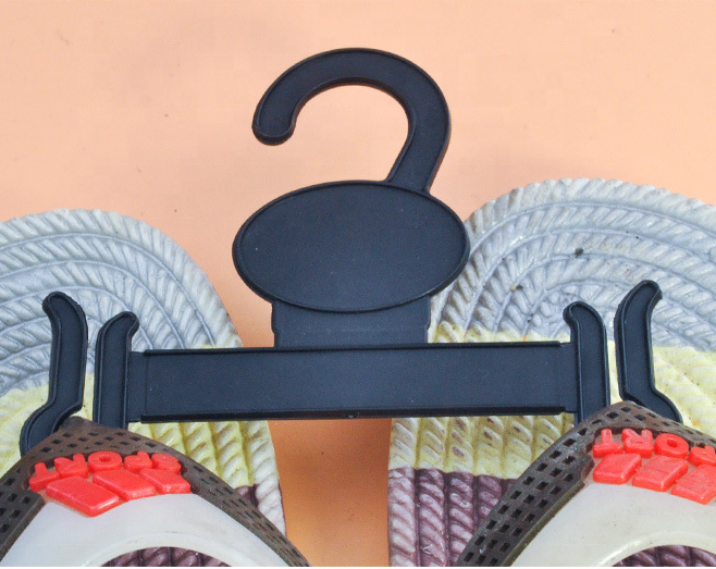 Household Plastic Drying Rack Flip Flop Shoes Hanger Hook for Supermarket shoes display