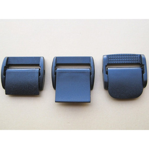 Adjustable Webbing Black Cam Lock Buckle Plastic Button 20mm Belt Buckle Plastic Cam Buckle