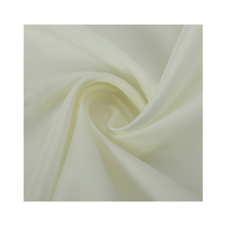 Micro Elastic Imitated Silk Satin Fabric Dense Charmeuse Bridal Fabric Solid For Wedding Dress By Yard