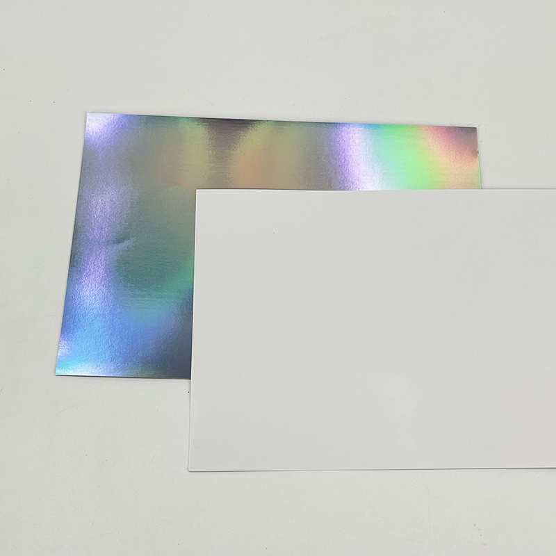 Factory Custom Die Cut Paper Holographic Transparent White A4 Fragile Eggshell Stickers