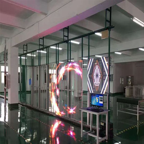 Advertisement HD LED Transparent Glass Display Mesh Transparent Led Screen