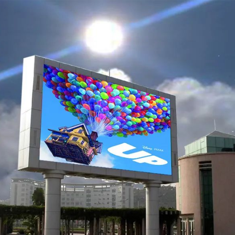 Outdoor waterproof sunscreen high-definition display large screen  double sides led billboard outdoor led display screen