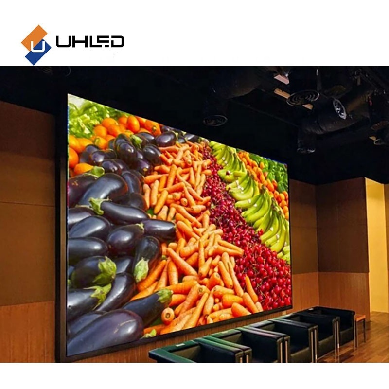 UHLED Indoor easy to install led display high quality led video wall P1.2 P1.5 P1.8 P2 P2.5 full color led screen