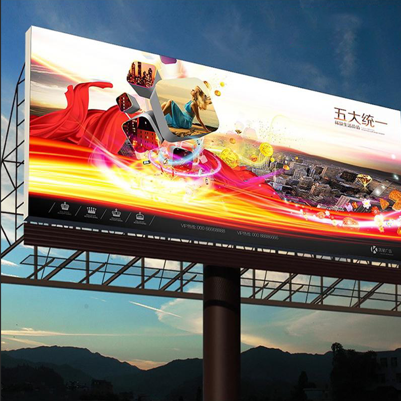 Outdoor waterproof sunscreen high-definition display large screen  double sides led billboard outdoor led display screen