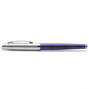 Amazon Luxury Ball Pen with Fluted Nickle Plated Chrome Trim for Premium Gift