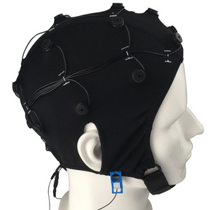 EEG caps with many kind of leads