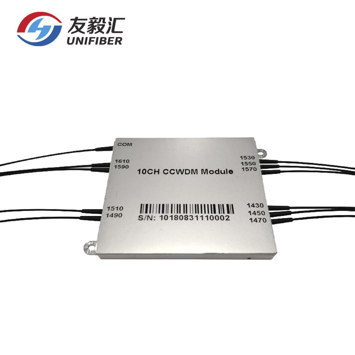 Mini Compact CWDM 10 Channel 1430~1610nm CCWDM Demux/Mux Passive Optical Module