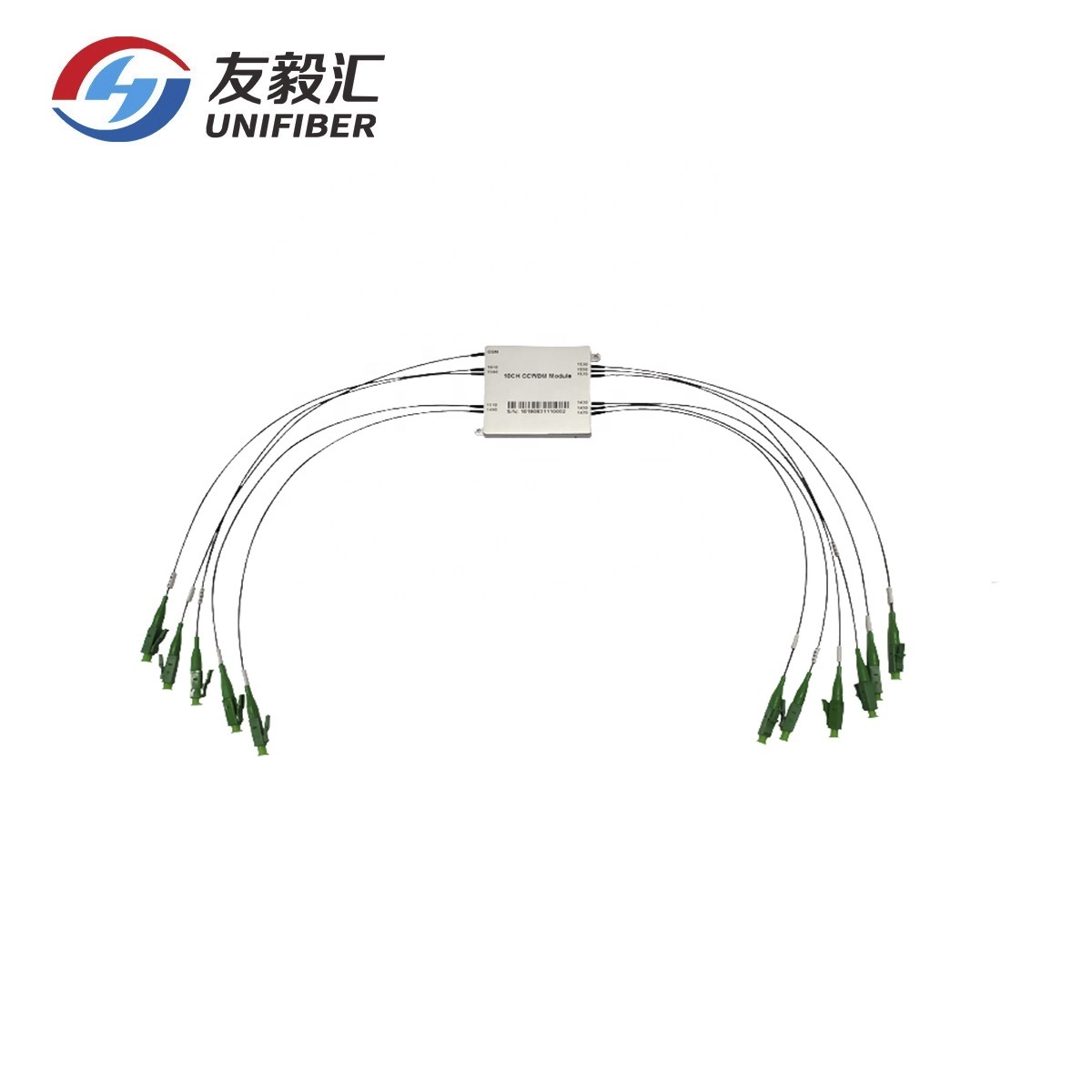 Mini Compact CWDM 10 Channel 1430~1610nm CCWDM Demux/Mux Passive Optical Module