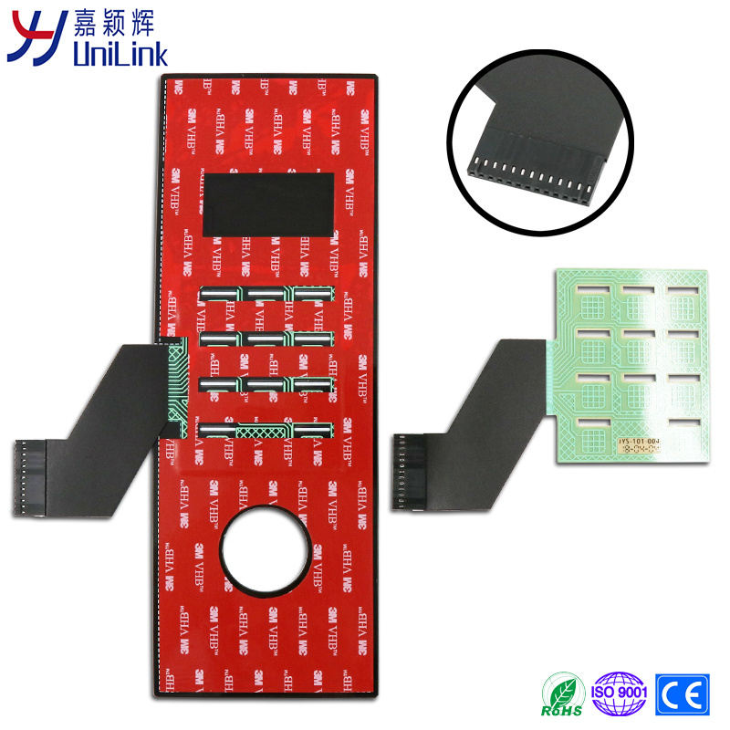 Touch Sensor Membrane Switch Capacitive Touch Custom Panel For Microwave Oven