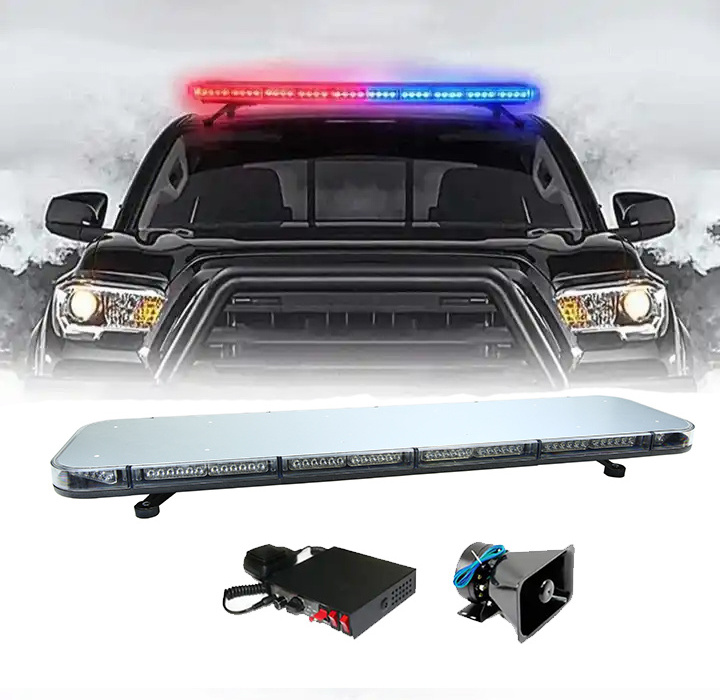 LED light bar for vehicle car amber flashing warning strobe light bar Recovery truck lightbar tow truck