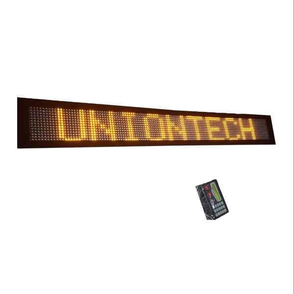 Uniontech Amber LED Message Warning Writing Light Board