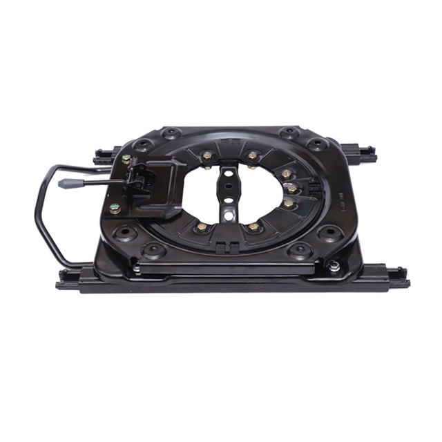 RV Seat Manual Rotating Base Swivel 360 Degree Rotary Swivel Plate Base with Double Slide Rail