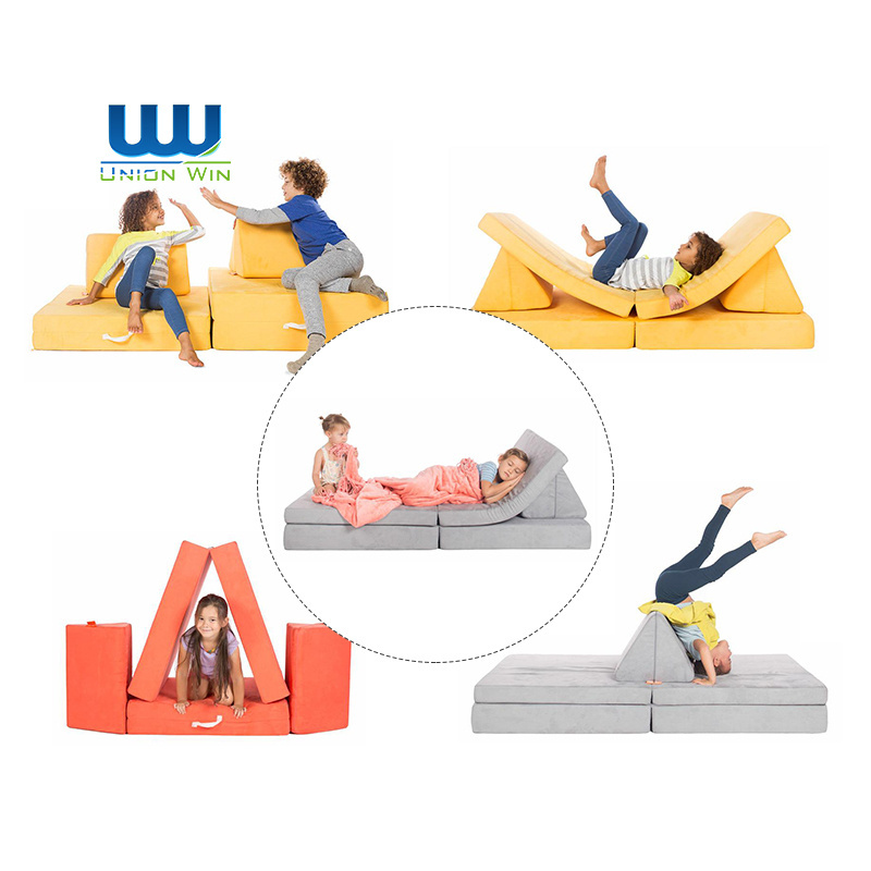 kids flip out sofa cover home living room furniture couch kids high density foam couch children cover for play couch