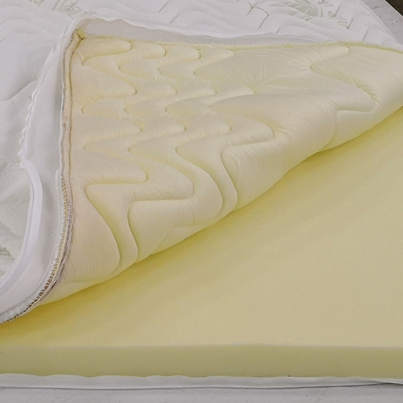 Jacquard knitted fabric are available High Density Foam Push Quilted Memory Foam 3 inches Bed Mattress Topper