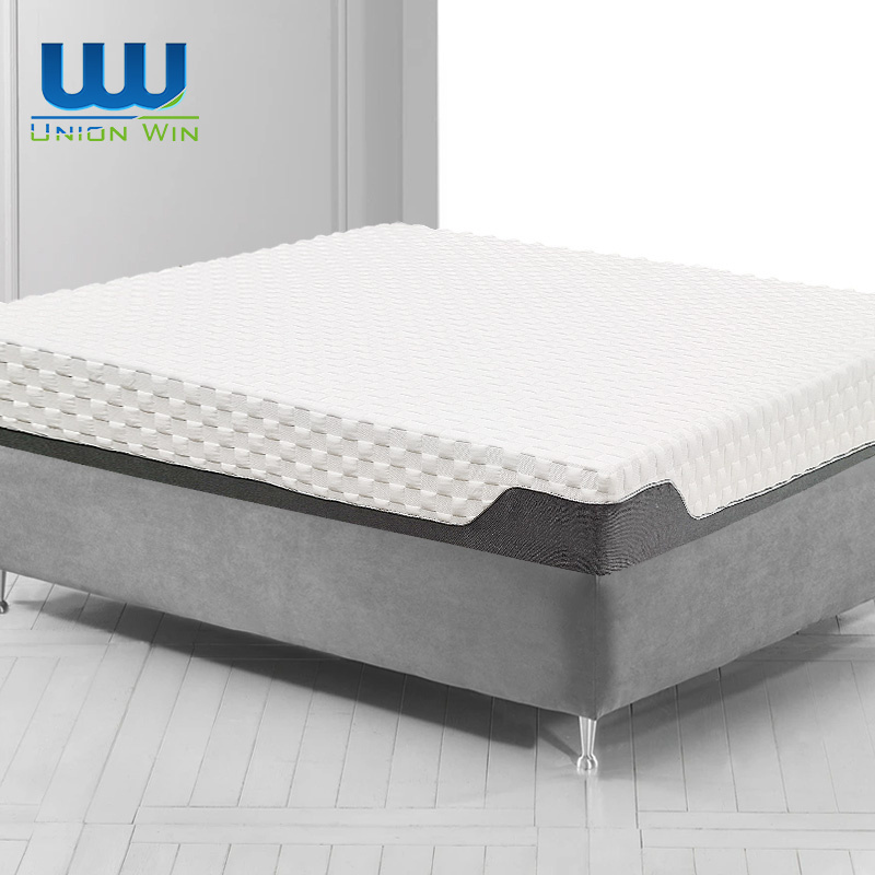 Luxury large size organic cotton high density sleeping gel memory foam mattress