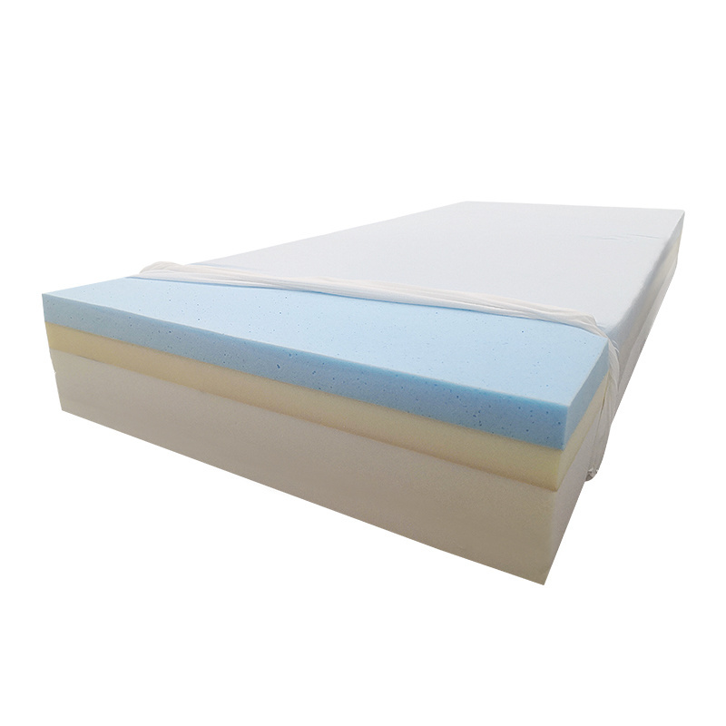 High resilience foam 10 inch luxury 3-layer high density viscose latex Memory Foam Mattress