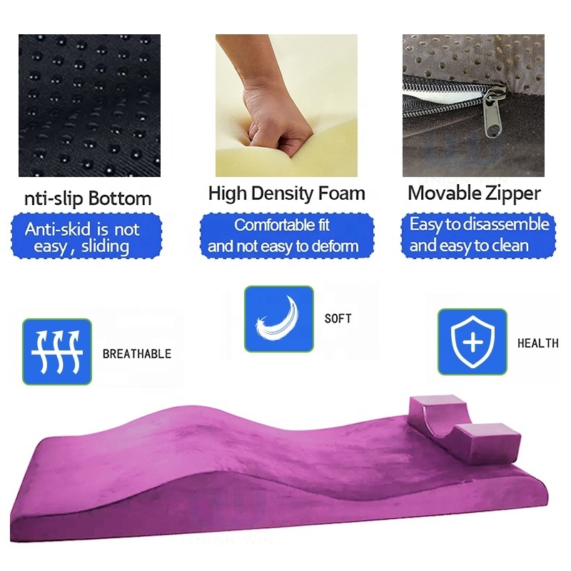 mattress eyelash foam spa matees beauty bed curved topper beauty salon anatomica lash mattress bed wave memory foam lash topper