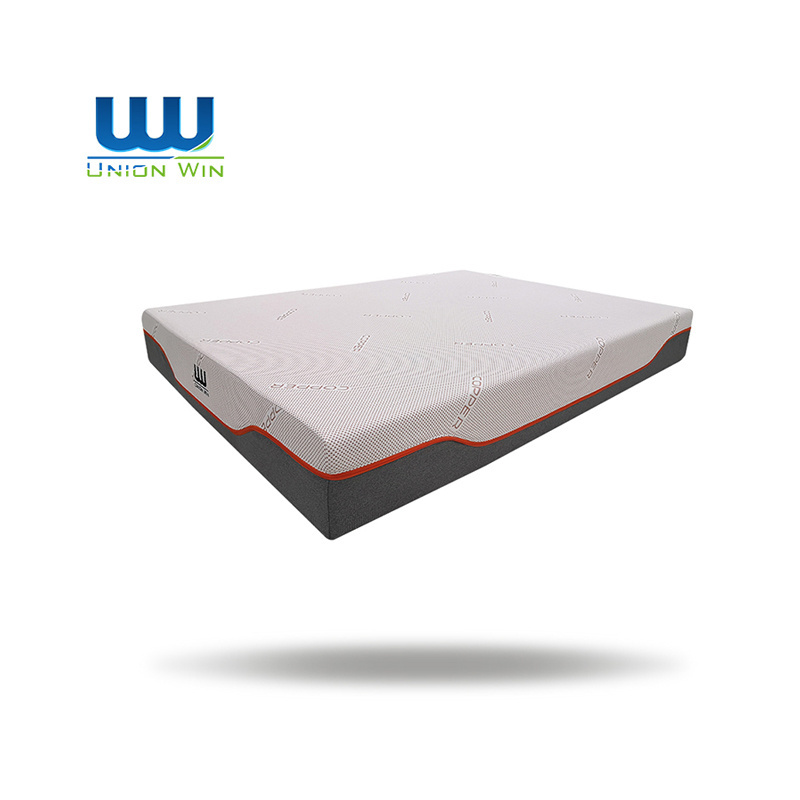 Hot sale Tencel 10 inder memory foam mattress with washable cooling cover back pain relief mattress