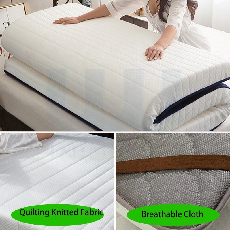 matelas sleep well topper for back pain soft foam sponge mattress topper quilted cheap bedroom gel foam mattresses toppers