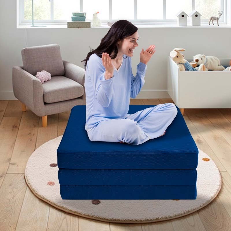 Adults Comfortable Triple foldable mattress camping mattress foldable memory foam