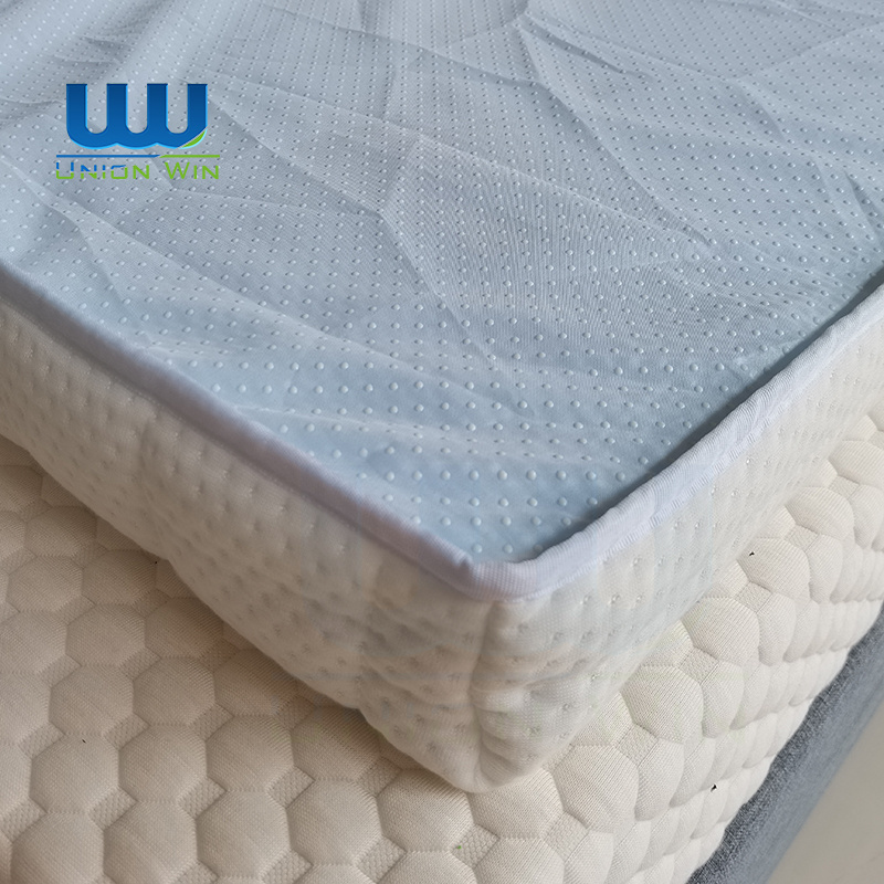 high density sleep well zipper mattress topper compressed bedroom egg crate gel foam toppers hotel bed cooling mattress topper