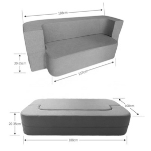 Klappbares Schlafsofa Multifunctional Sofa Kids Futon Memory Foam Bed With Mattress Foldable Play Couch Foam Sofa Beds