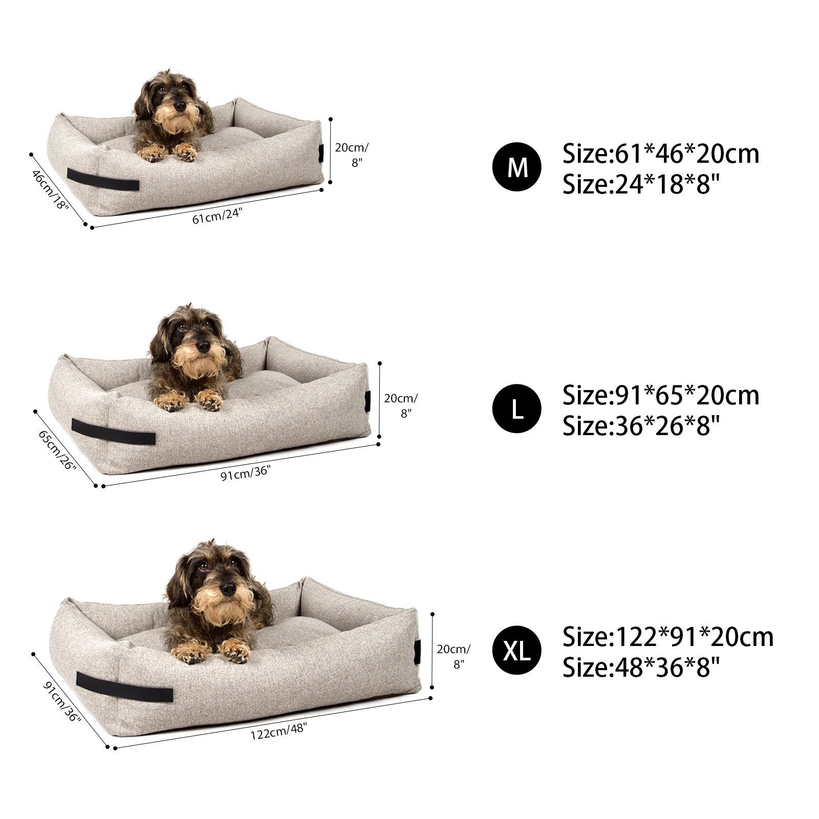 Puppy Boucle Cooling Pet Beds Custom Soft Warm Machine Washable Dog Bed Sofa Large Dog Orthopedic Luxury Memory Foam Dog Bed