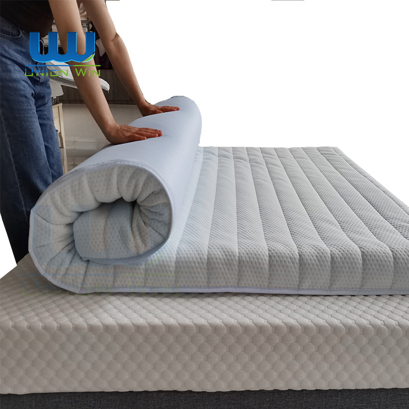 zipper mattress topper cheap breathable bedroom egg crate soft foam mattresses toppers cooling gel memory foam mattress topper