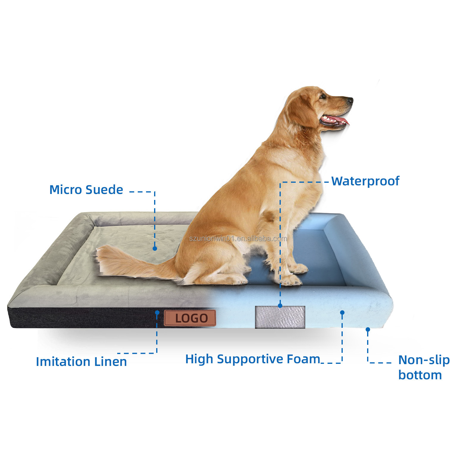 cama de perro small pet memory foam dog bed wholesale waterproof large dog luxury pet beds machine washable dog bed sofa