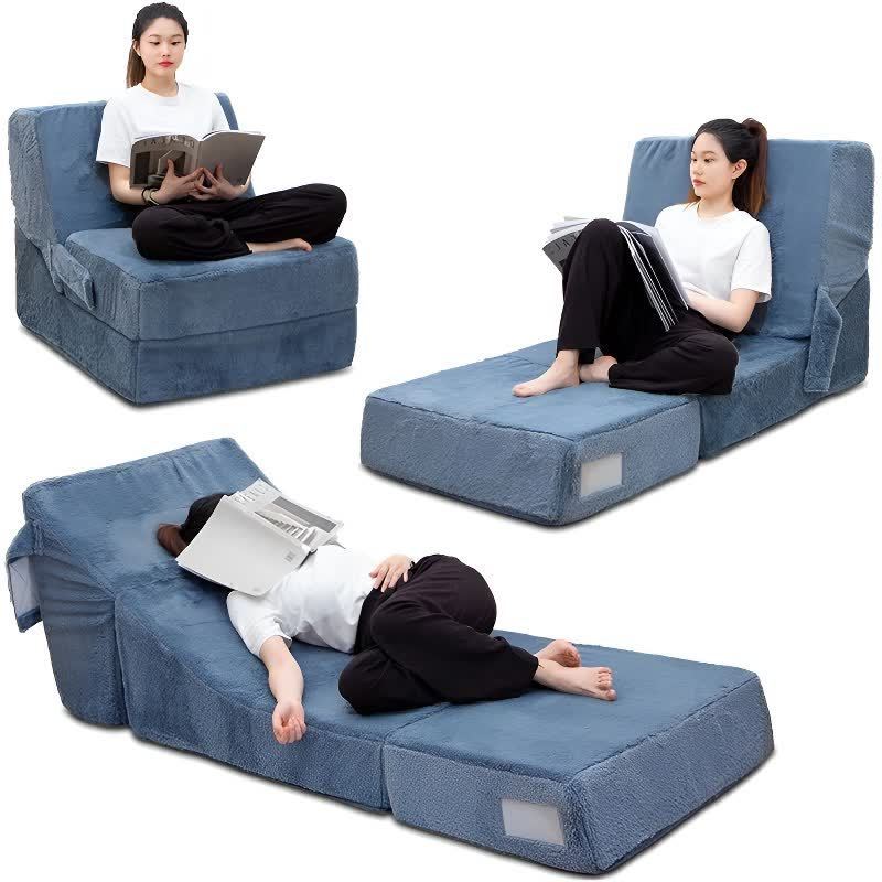 Promotional Oem Japanese Futon 3 Fold Sleeper Couch Sofa Sofabed Multifunctional Folding Sofa Bed