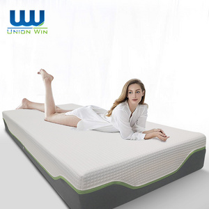 High resilience foam 10 inch luxury 3-layer high density viscose latex Memory Foam Mattress