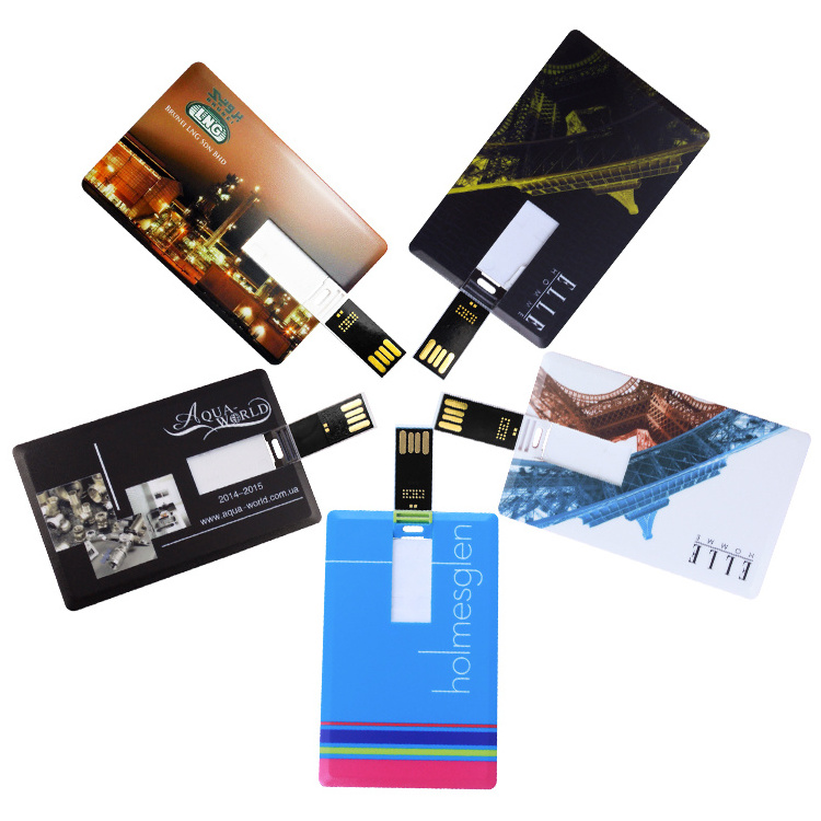 Custom Bank Blank Usb memory Credit Card Flash Drive Stick 2.0 8gb 16gb 32gb 64gb Pen Drive 128gb SIM ATM Usb Business Card