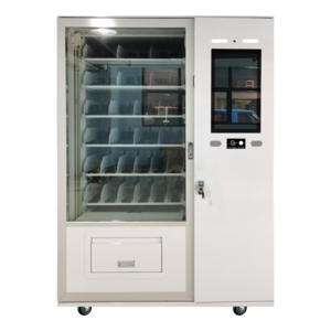 Huge capacity belt conveyor elevator vending machine for snacks and bottled drinks