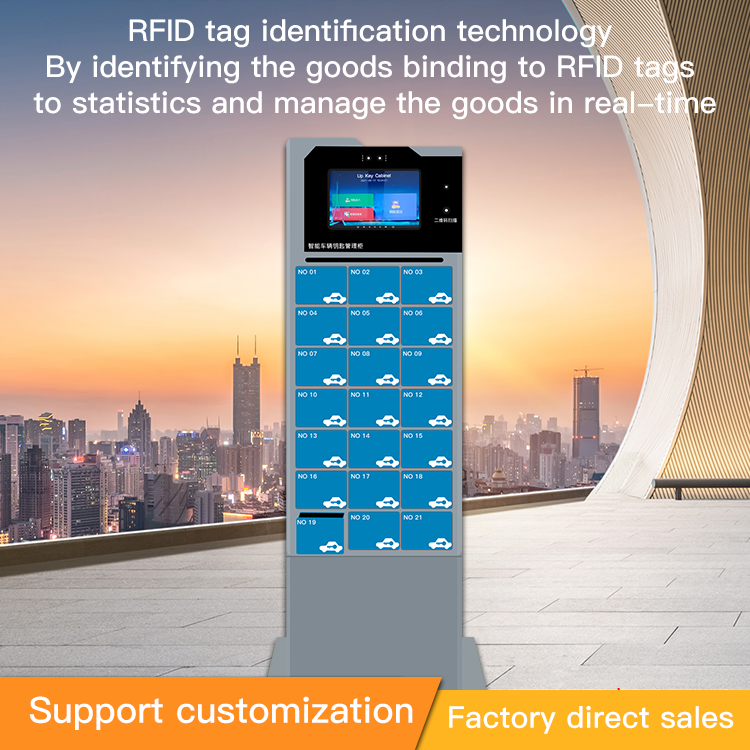 Factory sale directly intelligent car key locker with face recognition for company and building