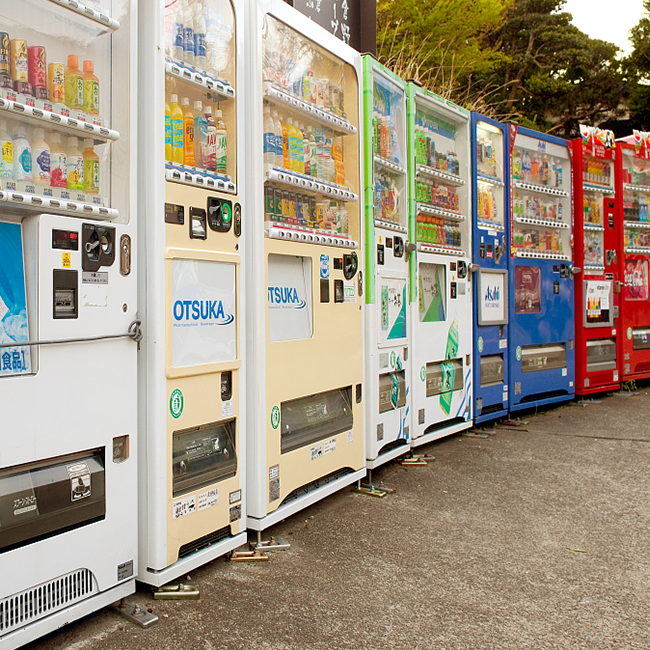 double-sided opening intelligent food  locker mini vending machine 24-hours self service smart food locker