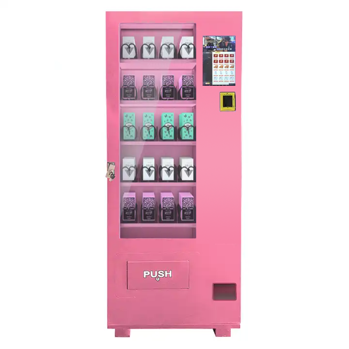 Europe popular mini vending machine for foods and drinks perfume small /cosmetic vending machine wall mounted vending machines