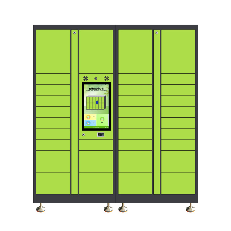 smart cabinet  smart parcel locker Smart Parcel delivery Locker 7*24 working self-service (drop-off and pick-up) beach locker