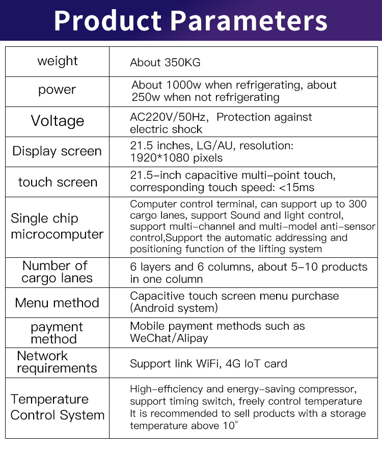 Export Europe Popular Snack/Drink/Food Combo vending machine vending machine for foods and drinks popular vending machine